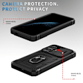 Miniatyrbild 4 av 5: Galaxy S24 Plus Skal CamShield Ring Hybrid Armor Svart