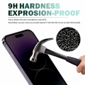 Miniatyrbild 3 av 5: 3 - Pack iPhone 13 Pro Max Skärmskydd Privacy i Härdat Glas