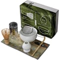 Miniatyrbild 1 av 5: 7 st/set matcha-set, matcha vispset inkluderar matchningsskål, bambuvisphållare, matchasjal, teskop, skopa hållare och tehandduk, japansk te-set