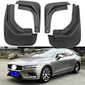 Miniatyrbild 1 av 5: Högkvalitativa stänkskydd för Volvo S60 2020 2021 2022 2023 - Mud Flaps Mudguards Anti-splash Fender Grade Fram Bak Hjul Biltillbehör