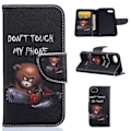 Miniatyrbild 1 av 5: Plånboksfodral Apple iPhone 8 - Don't Touch My Phone