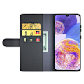 Miniatyrbild 4 av 5: Galaxy A23 4G/5G Plånboksfodral Äkta Läder Flip - Svart