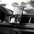 Miniatyrbild 3 av 5: Floveme Mobilhållare För Bil V1 Luftventil - Svart