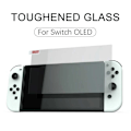 Miniatyrbild 4 av 4: 2-pack Nintendo Switch OLED Heltäckande Skärmskydd i Härdat Glas transparent