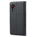 Miniatyrbild 4 av 5: Plånboksfodral Samsung Galaxy Xcover 5 i Svart Läder Svart