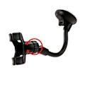 Miniatyrbild 4 av 5: Universell Smartphonehållare för Bilar, Robust ABS-material Starka Långa Flexibla Armar, Super Sugpropp, Säkert Grepp för Släta Ytor Som