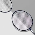 Miniatyrbild 5 av 5: Badmintonracket Dubbelracket Slitstark 2 racketar black C