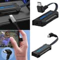 Miniatyrbillede 2 af 5: USB C til 3,5 mm hovedtelefon- og opladeradapter 3 i 1 Type C til Aux-lydstik med PD 60W hurtigopladningssplitter