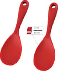 Serveringssked, 2 set ris-serveringssked, silikon köksredskap