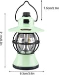 Miniatyrbillede 4 af 5: Retro LED Camping Lanterne | Vintage ABS LED Lanterne | Multi-Mode Bjergbestigning Belysning Retro Hestelampe