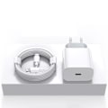 Miniatyrbild 1 av 4: iphone snabbladdare USB-C 20W strömadapter  med 2m Kabel