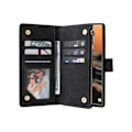 Miniatyrbild 4 av 5: Samsung S24 Ultra Multifunktionellt Plånboksfodral Zipper 8-Fack