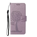 Miniatyrbild 2 av 5: iPhone 13 - Owl Tree Läder Fodral - Lila