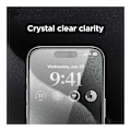 Miniatyrbild 4 av 5: iPhone 16 Pro Max Privacy Härdat glas 0.26mm 3D 9H
