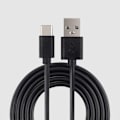 Miniatyrbild 4 av 4: Samsung S20 / S21 / S22 / S23 Ladd & Sync kabel - 2 METER  - SVART svart