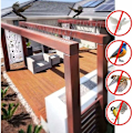 Miniatyrbild 5 av 5: Fågelavvisare i rostfritt stål, optimal lösning för ren plats, väderbeständiga fågelpiggar för utomhusbruk, enkel installation på balkonger, balkar, takkanter,