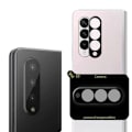 Miniatyrbild 3 av 5: 4-in-1 Galaxy Z Fold 3 Skärmskydd 2.5D Kameralinsskydd Transparent
