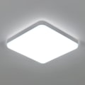 Miniatyrbild 1 av 5: Ultratunn LED-taklampa med integrerat bottenskydd och mask, 30W modern design sidobelyst ljuspanel högkvalitativ diffus,