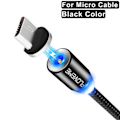 Miniatyrbild 2 av 4: 2 m FLOVEME magnet laddare micro-usb|silver
