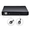 Miniatyrbild 4 av 5: Usb 2.0 Extern CD/DVD-spelare Svart