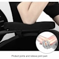 Miniatyrbild 5 av 5: Bekväm armbågskudde, ergonomiskt utformat armstödsskydd i memory foam för optimalt stöd och smärtlindring, förbättrad hållning för hemmakontoret
