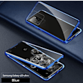 Miniatyrbild 1 av 5: Dubbelsidigt glas magnetisk metall för Samsung S20plus grön grön