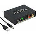 Miniatyrbild 1 av 5: Högkvalitativ 4K HDMI Audio Extractor, Säkerställer Smidig Digital Ljudkonvertering Och Djup Färgstöd För Ditt Hemunderhållningssystem
