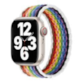 Miniatyrbild 1 av 2: Apple Watch kompatibelt ARMBAND Elastiskt WHITE PRIDE 38/40/41mm MultiColor M MultiColor L