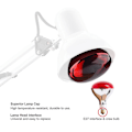 Miniatyrbild 3 av 5: 275w infraröd lampa Värmeterapi Terapeutisk smärtlindring Lampa Fysioterapi Instrumentlampa