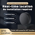 Miniatyrbild 4 av 5: Uppgraderad Modell Realtidsspårning Mikro GPS-lokalisator För Bilar, Portabel Stöldskyddsenhet Med Gratis App, Stark Magnetisk Fästning Och Ingen