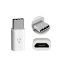 Miniatyrbild 2 av 4: Micro-USB till USB C (hane) Adapter - VIT vit
