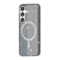 Miniatyrbild 3 av 3: Samsung Galaxy S24 Plus Mobilskal Glitter Magsafe - Svart