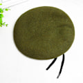 Miniatyrbild 2 av 2: Herr Dam Ull Basker Elastisk Justerbar Mjuk Moderiktig - high quality Army green 60cm