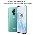 Miniatyrbild 2 av 5: OnePlus 8 PRO skärmskydd 9H passar skal fodral hörlurar - Transparent OnePlus 8 Pro