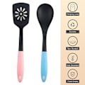 Miniatyrbild 3 av 5: Nylonspisebestick non-stick stekspade sked tät mer