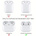 Miniatyrbild 2 av 2: Transparent Airpod 3 Generationen Airpods Skal