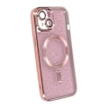 Miniatyrbild 3 av 4: Luxury Mobilskal med Magsafe iPhone 15 - Rosa Rosa