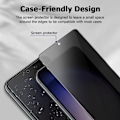 Miniatyrbild 3 av 5: Samsung S24 Plus Privacy Härdat glas 0.26mm 2.5D 9H