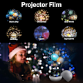 Miniatyrbild 7 av 8: Magisk Galaxprojektor, Nattlampa för Barn, 360-graders Rotation, Flera Ljuslägen, Bluetooth-Högtalare, Timerfunktion för Säker och