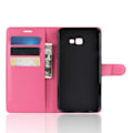 Miniatyrbild 3 av 5: Samsung Galaxy J4 Plus - Litchi Plånboksfodral - Rosa Pink Rosa