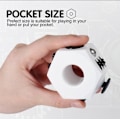 Miniatyrbild 1 av 5: Fidget Rings Toys Pop it Cube Vit+ Svart