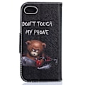 Miniatyrbild 3 av 5: Plånboksfodral Apple iPhone 8 - Don't Touch My Phone