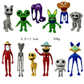 Miniatyrbild 1 av 4: 6/8/12st/set Zoonomaly Cartoon Mini Figurer PVC Modell Figurine Dockor Dekor E