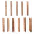 Miniatyrbild 3 av 5: Set med 11 stickor i bambu Set 11 storlekar (5,1 tum/13 cm)