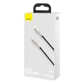 Miniatyrbild 4 av 5: Baseus Cafule USB-C till Lightning datakabel, PD, 20W, 2m, svart