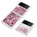 Miniatyrbild 3 av 5: Glitter Bling TPU Case Samsung Galaxy Z Flip 4 Roséguld