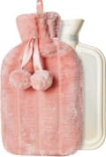 2l Varmvattenflaska Fuskpäls (rosa)