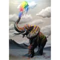Diamond Painting 30x30 cm Elefant Djur Diamantmålning DIY multifärg