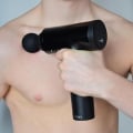 Miniatyrbild 6 av 6: Massagepistol med 4 Massagehuvuden - Svart Svart