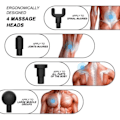 Miniatyrbild 6 av 8: Massagepistol - Massage Gun - Massager för Muskler/Avkoppling multifärg